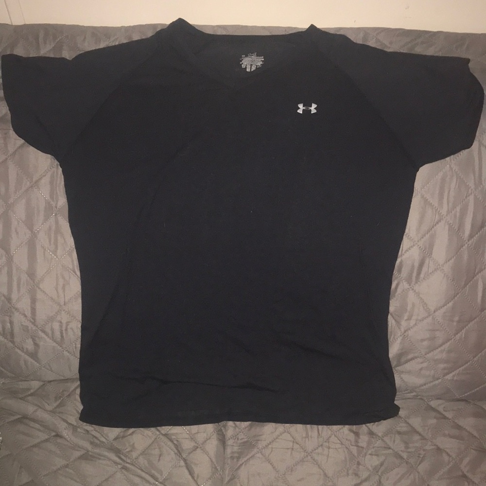 Under Armour Womans L Vneck T-shirt